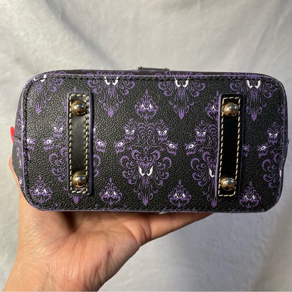 Dooney & Bourke Disney Haunted Mansion Wallpaper 20 Crossbody Bag NWT - Picture 8 of 9